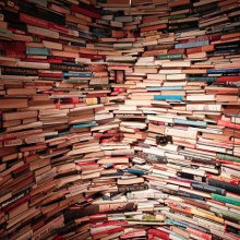 A Giant Labyrinth Constructed from 250,000 Books