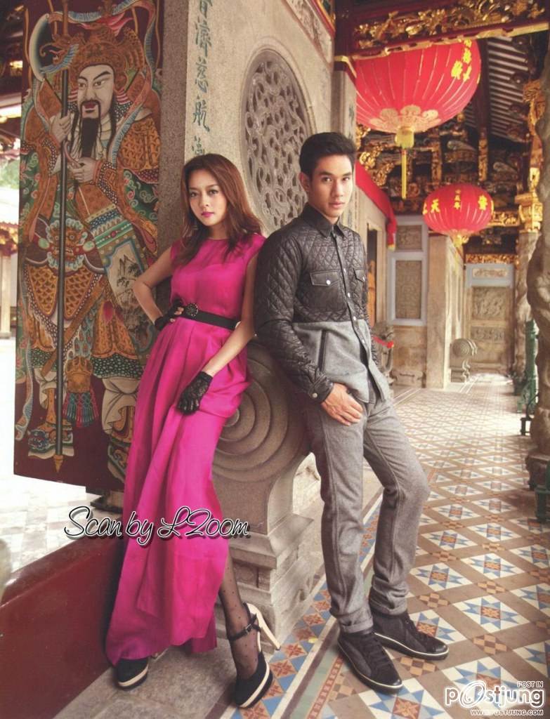 อ๋อม-อรรคพันธ์ & แก้มบุ๋ม-พิมพ์นิภา @ HONEYMOON+TRAVEL no.125 November 2012