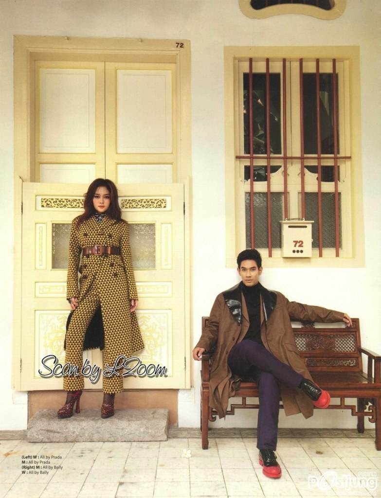 อ๋อม-อรรคพันธ์ & แก้มบุ๋ม-พิมพ์นิภา @ HONEYMOON+TRAVEL no.125 November 2012