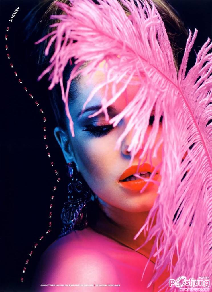Cheryl Cole : Official Calendar 2013