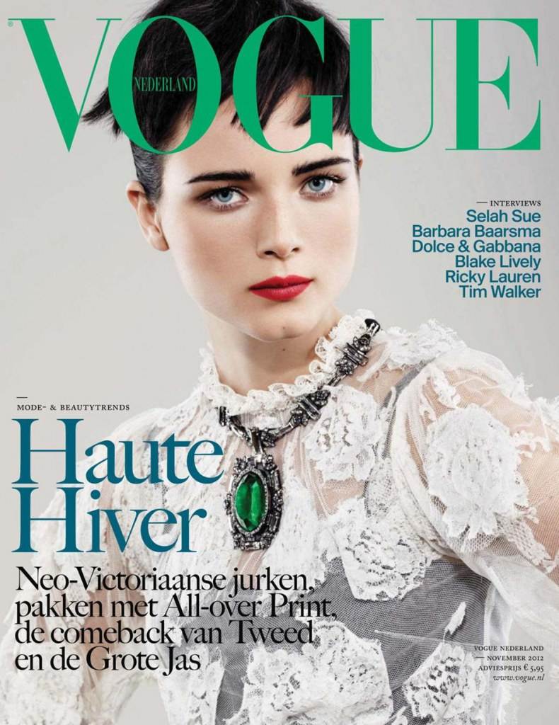 Anna de Rijk @ Vogue Netherlands November 2012