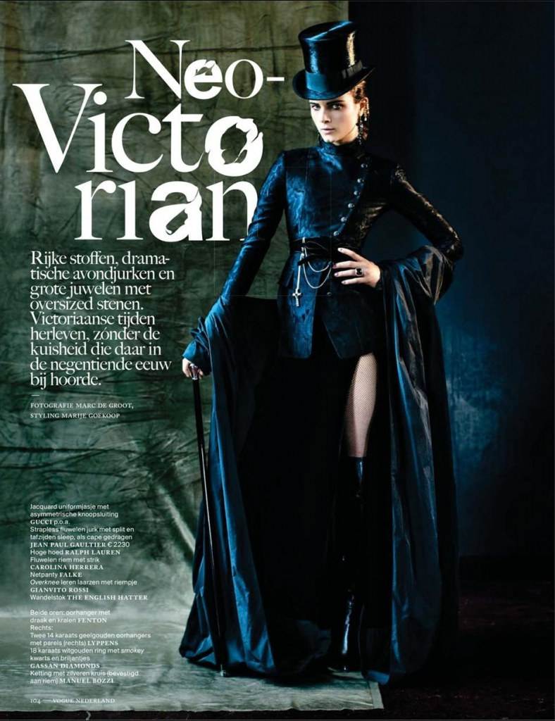 Anna de Rijk @ Vogue Netherlands November 2012