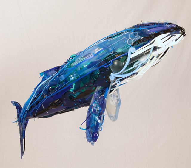 Animal Sculptures Made from Reclaimed Household Objects