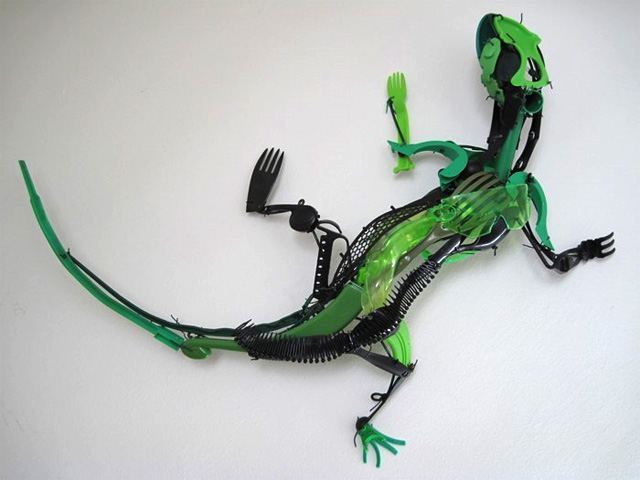 Animal Sculptures Made from Reclaimed Household Objects