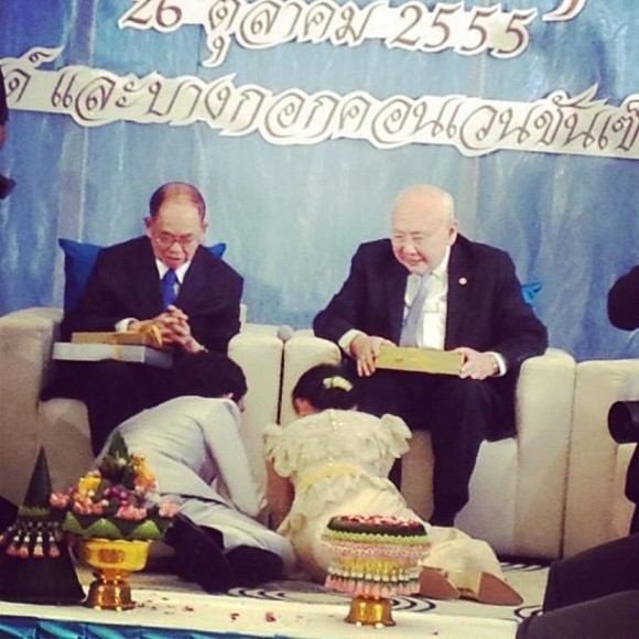 ชมภาพงานหมั้น ทับทิม มัลลิกา- ปลื้ม สุรบถ