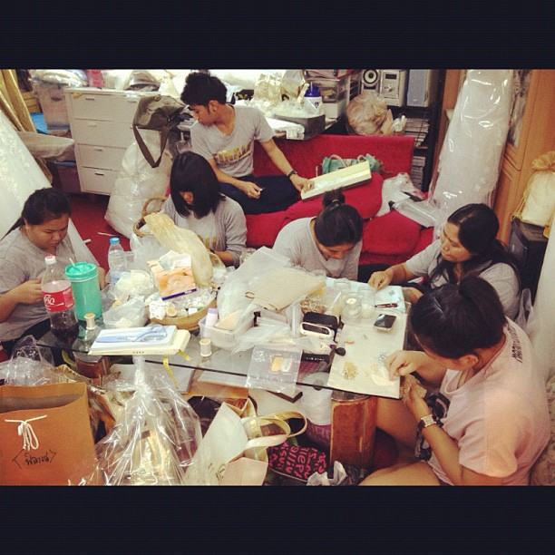 ชมภาพงานหมั้น ทับทิม มัลลิกา- ปลื้ม สุรบถ