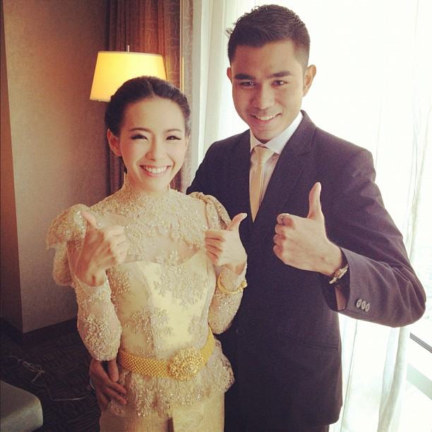 ชมภาพงานหมั้น ทับทิม มัลลิกา- ปลื้ม สุรบถ