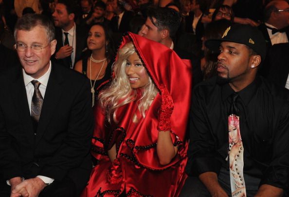 Nicki Minaj 2012 grammys red carpet