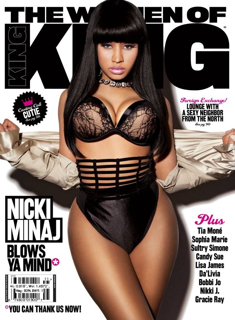 Nicki Minaj King Magazine Photo Shoot