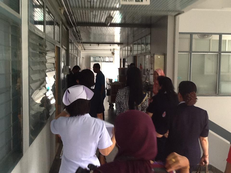 น้องโบว์ลิ่ง นางสาวไทย 2555 ลงใต้ (ปัตตานี) ถ่ายทำหนัง ละติจูดที่ 6