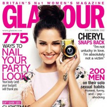 CHERYL COLE @ GLAMOUR MAGAZINE  DECEMBER 2012