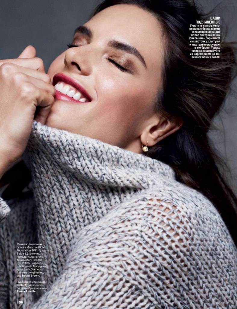 Alessandra Ambrosio @ Allure Russia November 2012