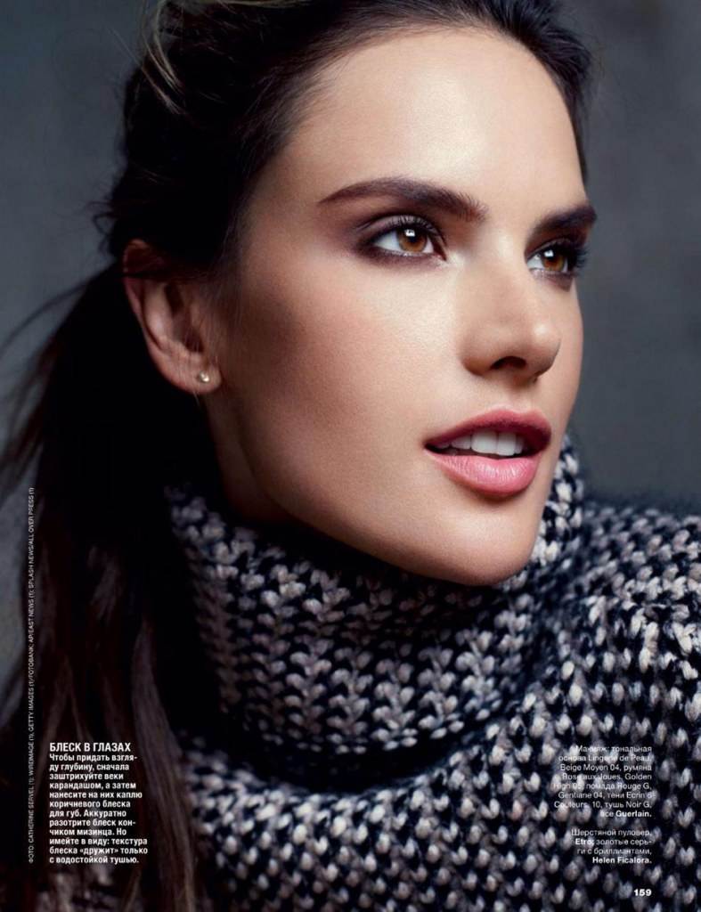 Alessandra Ambrosio @ Allure Russia November 2012