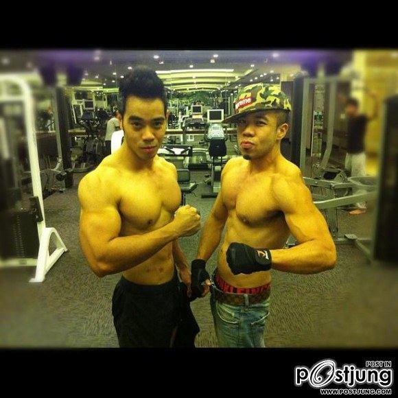 ยอดฮิดในหมู่ดาราชายฟิตกล้ามลงอินสตาแกรม