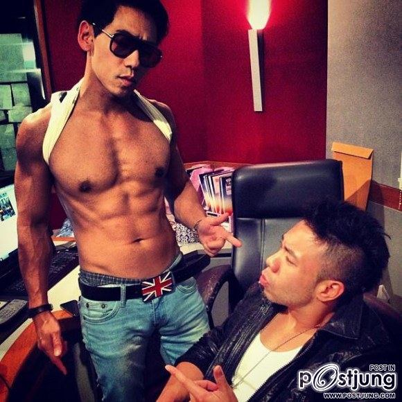 ยอดฮิดในหมู่ดาราชายฟิตกล้ามลงอินสตาแกรม