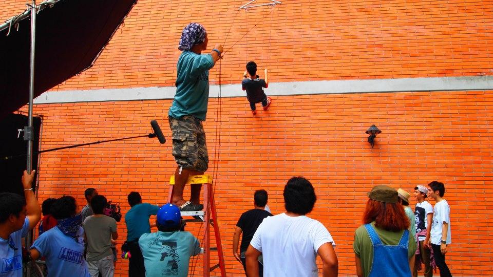 เก้า-จิรายุ @ เบี้องหลังถ่ายโฆษณารองเท้าGambol