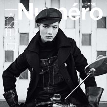 Hou Jinxiang @ Numéro Homme China # 6 Winter 2012