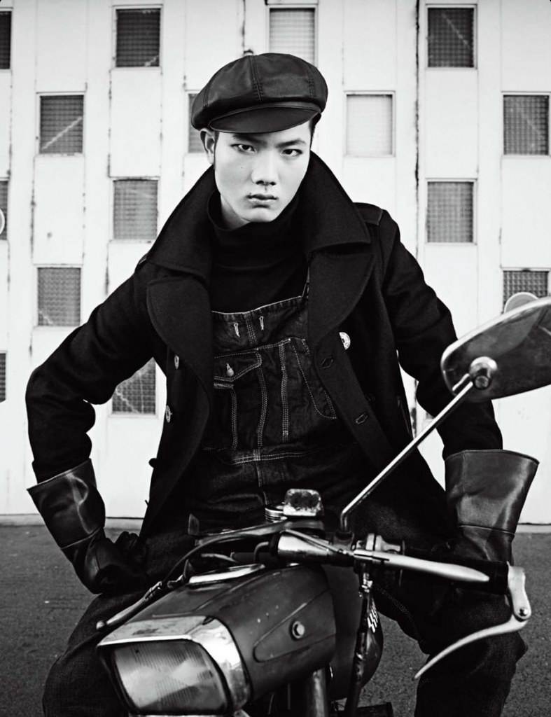 Hou Jinxiang @ Numéro Homme China # 6 Winter 2012