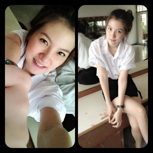 ใบเฟิร์น พิมพ์ชนกสวยหวานน่ารักขึ้น ออร่านางเอกมาก@IG