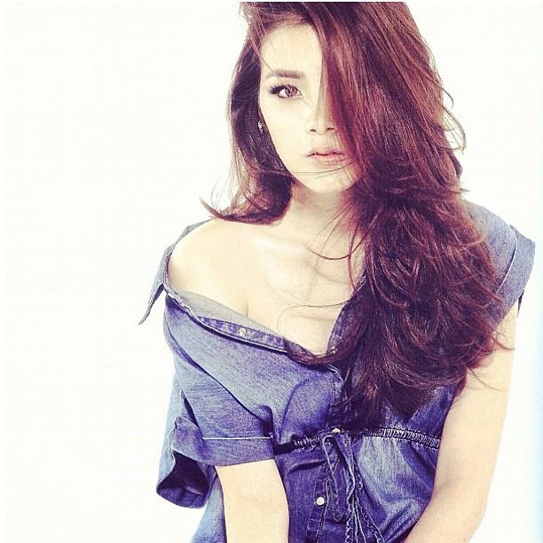 ใบเฟิร์น พิมพ์ชนกสวยหวานน่ารักขึ้น ออร่านางเอกมาก@IG