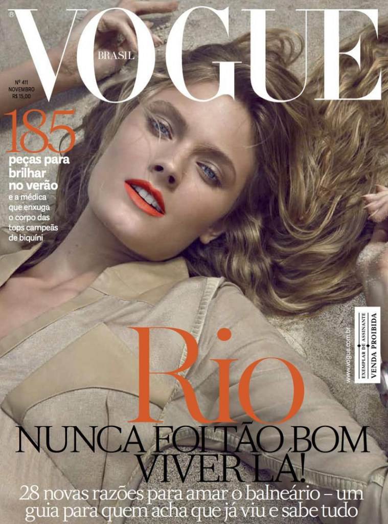 Constance Jablonski @ Vogue Brazil November 2012