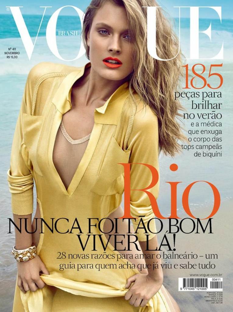 Constance Jablonski @ Vogue Brazil November 2012