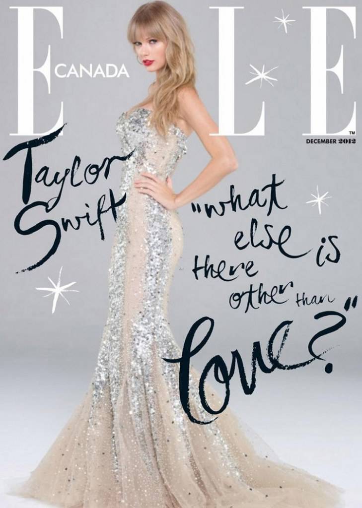 Taylor Swift @ Elle Canada December 2012
