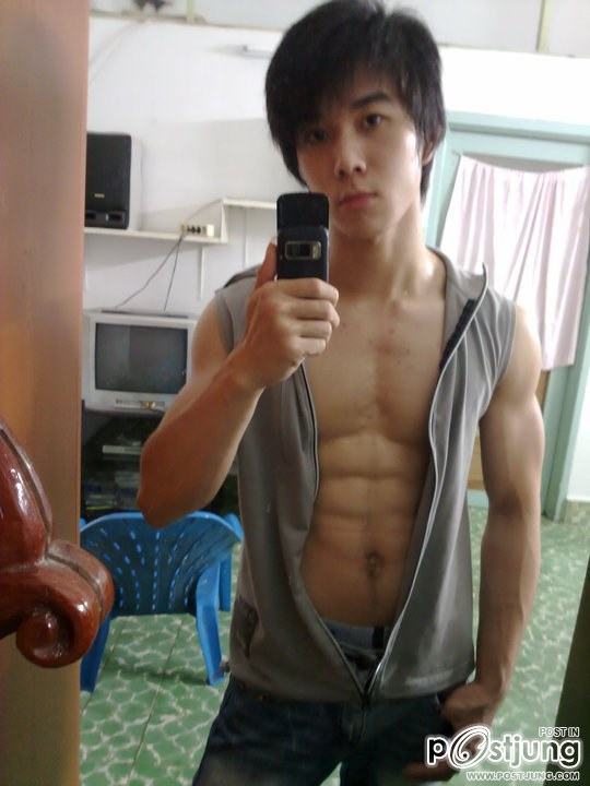 Asian Guys with Phones & Cameras#2