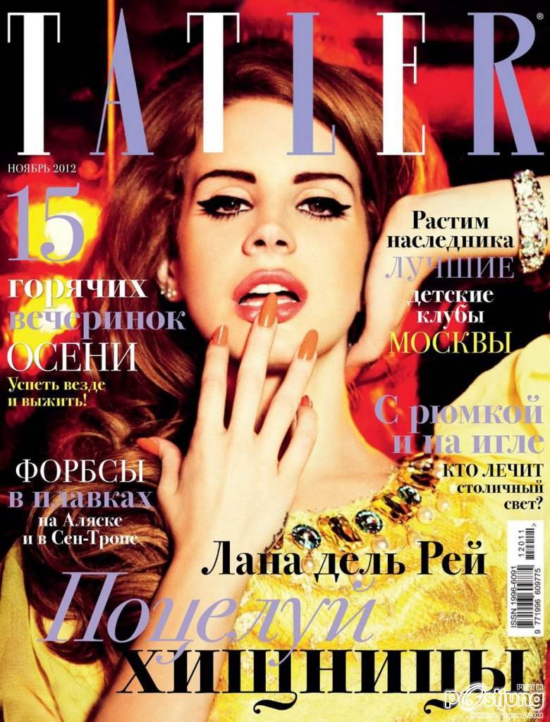Lana Del Rey @ Tatler Magazine November 2012