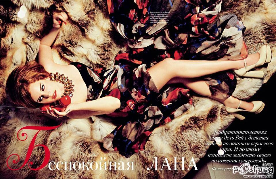 Lana Del Rey @ Tatler Magazine November 2012