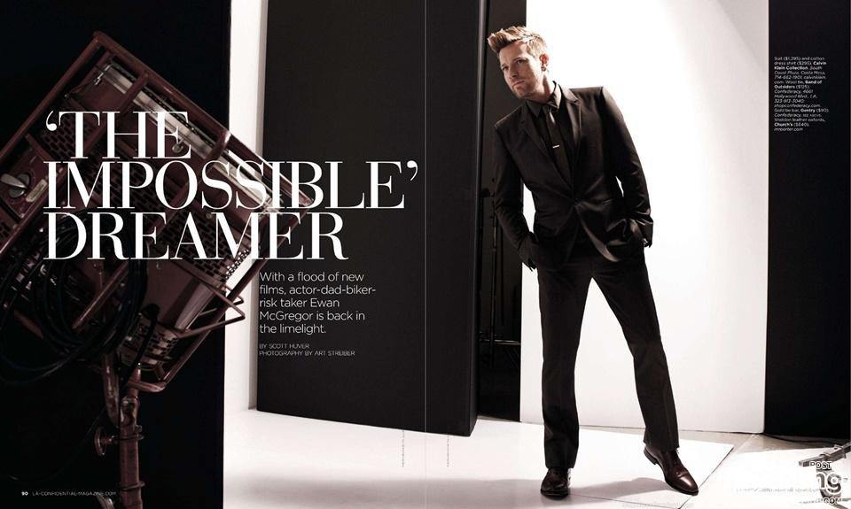 Ewan McGregor @ LA Confidential November 2012