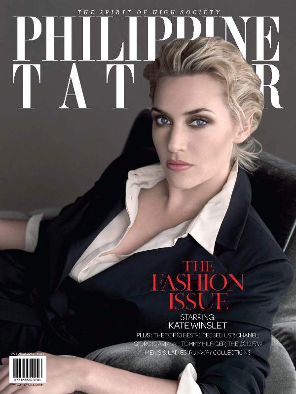 Kate Winslet @ Tatler Philippines October 2012