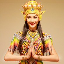 Miss Thailand Earth 2012 ในชุดประจำชาติ 'โนราห์'