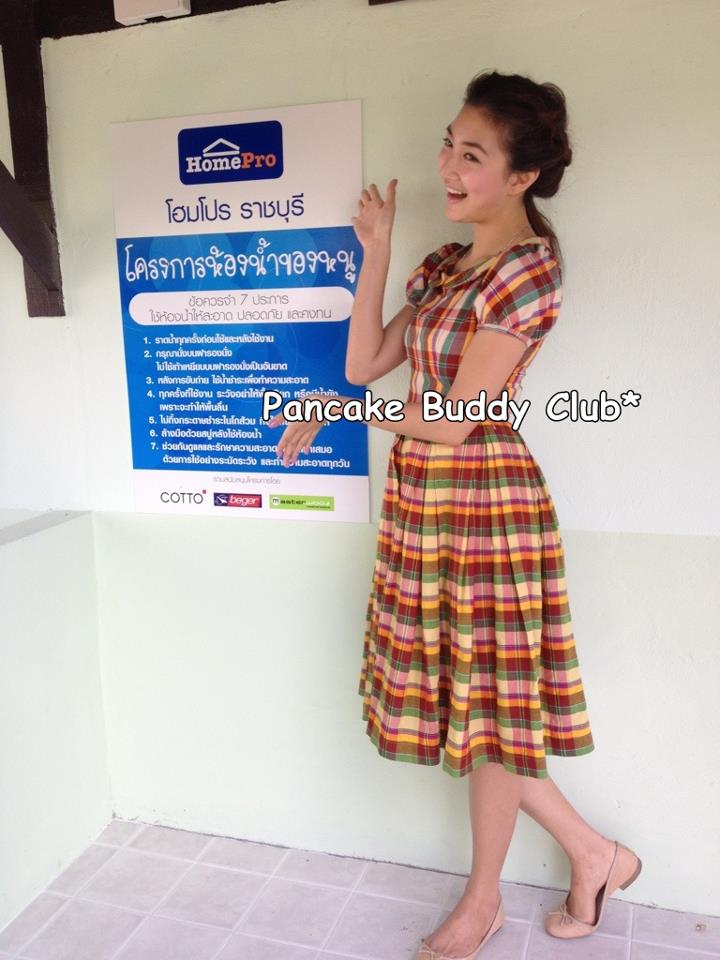 ภาพ แพนเค้ก ในงานส่งมอบห้องน้ำโครงการห้องน้ำของหนู จ.ราชบุรี - 01/11/12