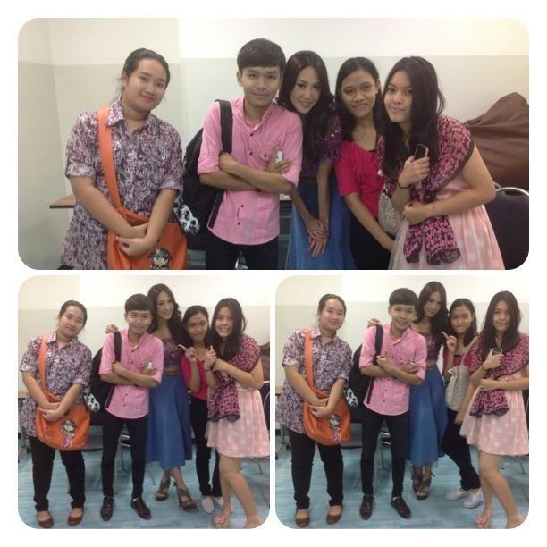 ยุ้ย จีรนันท์พาแฟนคลับไปเลี้ยงข้าว แบบเป็นกันเองสุดๆ