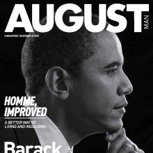 Barack Obama @ August Man Singapore November 2012