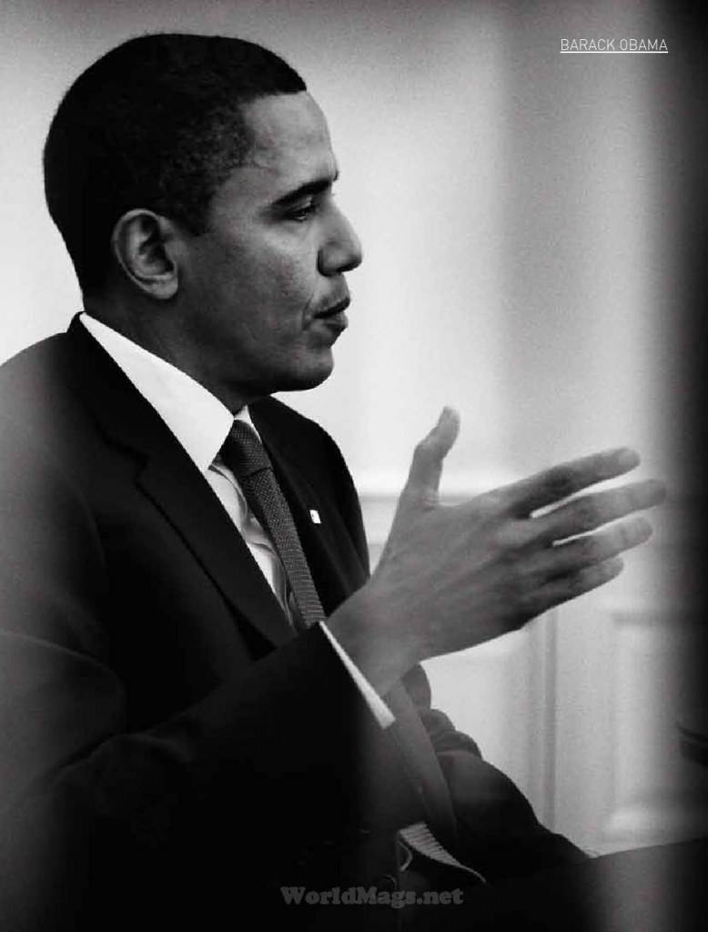 Barack Obama @ August Man Singapore November 2012