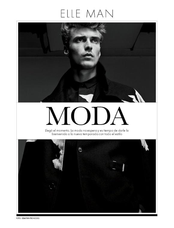 Cl&eacute;ment Chabernaud @ ELLE Man Mexico November 2012