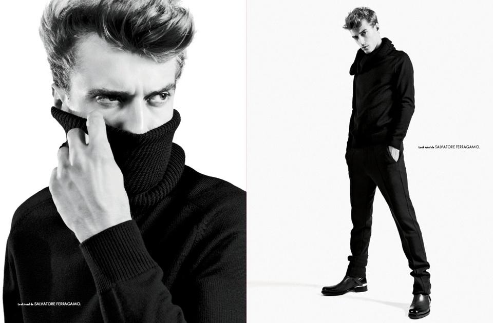 Cl&eacute;ment Chabernaud @ ELLE Man Mexico November 2012