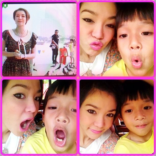 น้องปิ๊ปโป้-น้องปาแปง ลูกชายสุดเลิฟของ นุ๊ก สุทธิดา