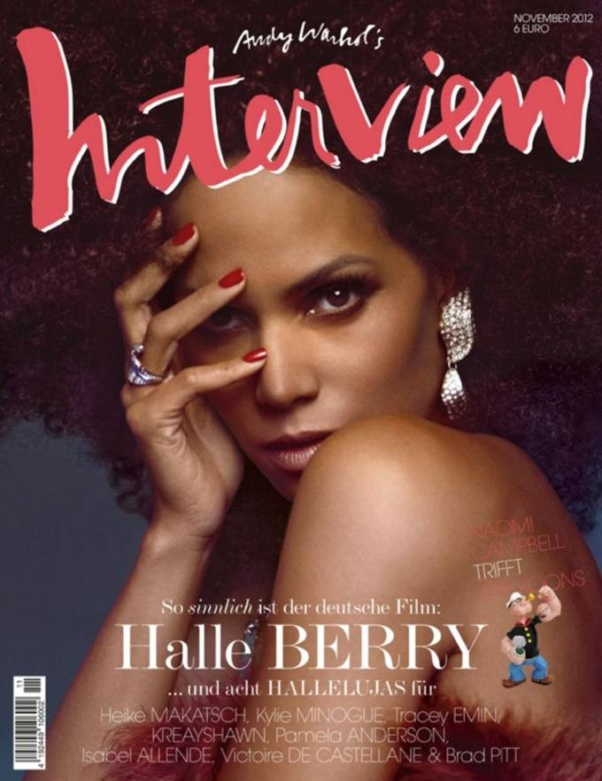 Halle Berry @ Interview Germany November 2012
