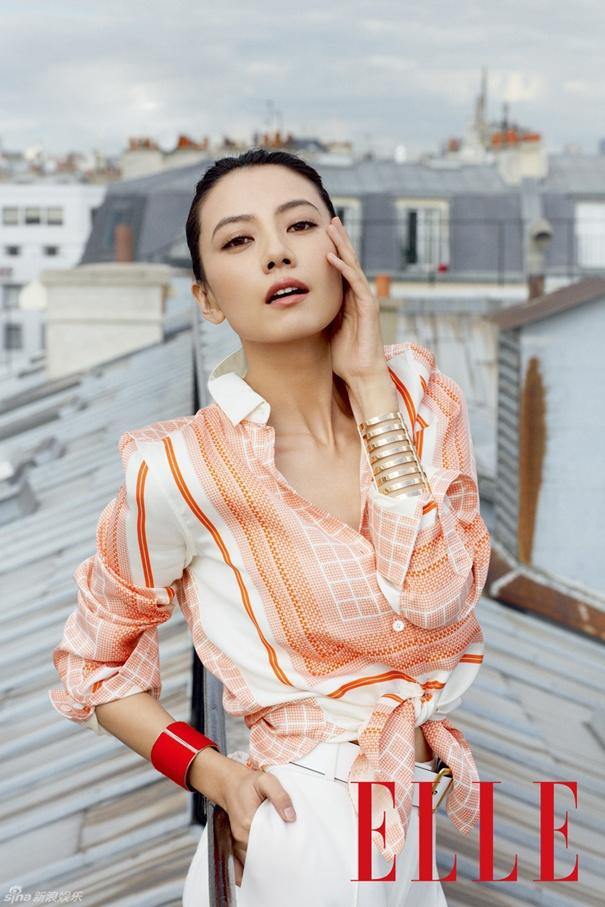 Gao Yuanyuan @ ELLE China December 2012
