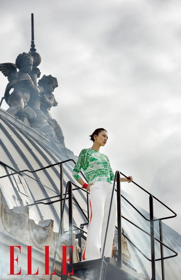 Gao Yuanyuan @ ELLE China December 2012