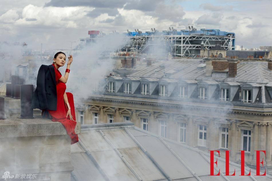 Gao Yuanyuan @ ELLE China December 2012