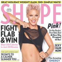 Pink @ Shape Magazine November 2012