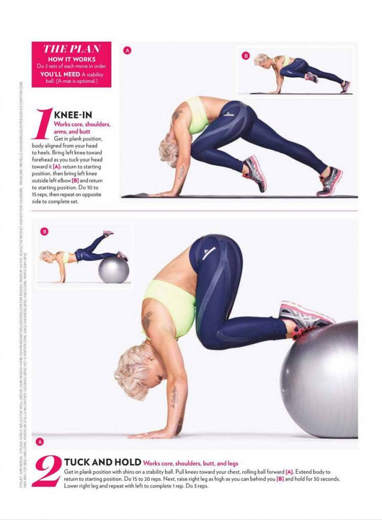 Pink @ Shape Magazine November 2012