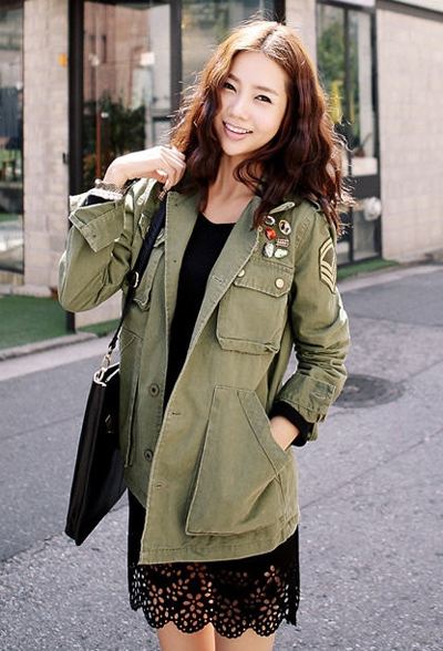 แฟชั่น เสื้อคลุมแนวทหาร ใส่เท่เก๋ระเบิด ฮอตเว่อร์ !!