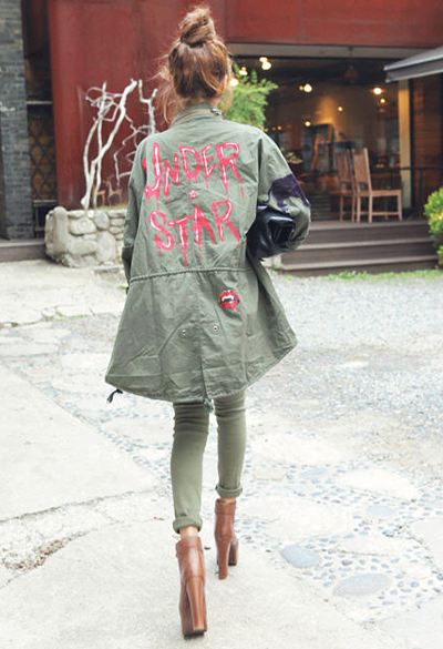 แฟชั่น เสื้อคลุมแนวทหาร ใส่เท่เก๋ระเบิด ฮอตเว่อร์ !!