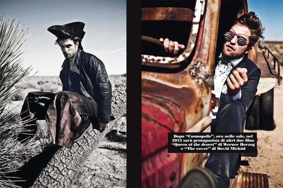 Robert Pattinson @ L'Uomo Vogue Italian November 2012