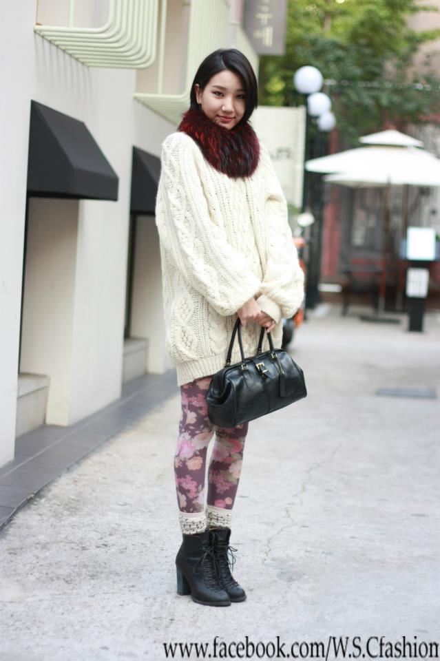 เมื่อ "ชมพู่" ไปโผ่ที่ ถนนแฟชั่นสไตล์ บนเว็บเพจของแฟชั่นเกาหลี